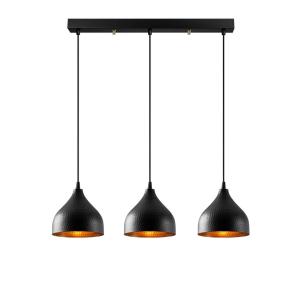 Opviq Pendelleuchte Tattoo schwarz Metall B/H/T/L/D: ca. 18…