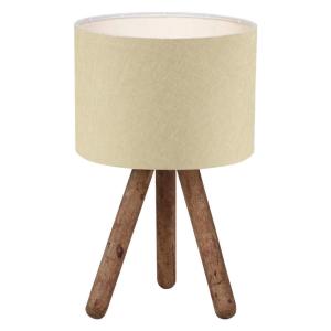 Opviq Tischleuchte beige Stoff B/H/T/L/D: ca. 19x32x19x19x1…
