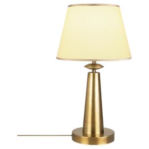 Opviq Tischleuchte Pardo bronze Metall Stoff B/H/T/L/D: ca.…