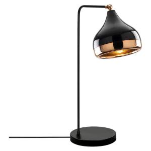 Opviq Tischleuchte Yildo schwarz Kupfer Metall B/H/T/L/D: c…