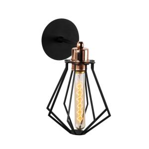 Opviq Wandleuchte Oylat bronze schwarz Metall B/H/T/L/D: ca…