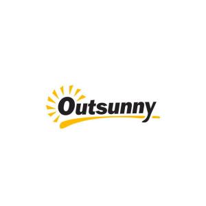 Outsunny Feuerstelle mit Grillrost