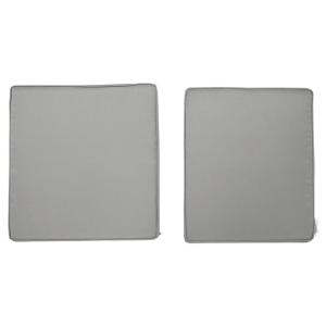 Outsunny Sitzkissen-Set hellgrau Polyester B/H/L: ca. 52x7x…