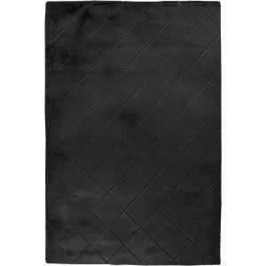 Padiro Hochflorteppich Imala 125 schwarz B/H/L: ca. 120x3x1…