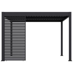Paragon Outdoor Lamellen-Sichtschutz Grand Tuscan grau Alum…