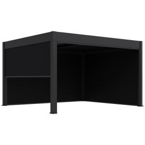 Paragon Outdoor Seitenteil für Pergola Grand Tuscan grau Al…