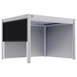 Paragon Outdoor Seitenteil für Pergola Grand Tuscan grau Ku…