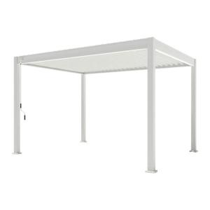 PergoLine Pergola Trumpf weiß Aluminium B/H/L: ca. 400x255x…