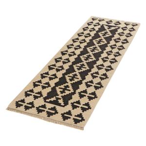 PersaTepp Teppich Kelim Gashgai schwarz B/H/L: ca. 64x1x198…