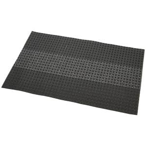 Platzmatte schwarz Kunststoff B/L: ca. 30x45 cm
