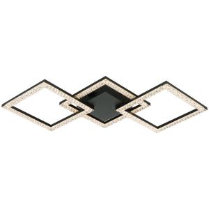 POCOline Deckenleuchte schwarz Kunststoff B/H/L: ca. 29x8x6…