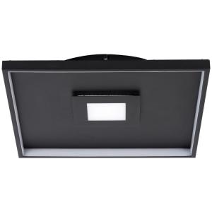 POCOline Deckenleuchte schwarz Metall B/L: ca. 40x40 cm