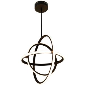 POCOline Deckenleuchte schwarz Metall H/D: ca. 120x50 cm GU…