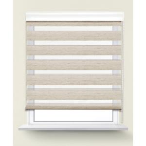 POCOline Doppelrollo mit Blende Easy-Fix natur B/L: ca. 110…