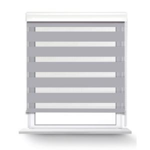 POCOline Doppelrollo mit Blende Easy-Fix silber B/L: ca. 10…