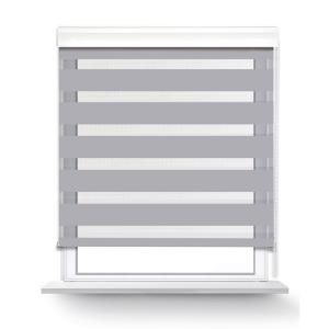 POCOline Doppelrollo mit Blende Easy-Fix silber B/L: ca. 12…