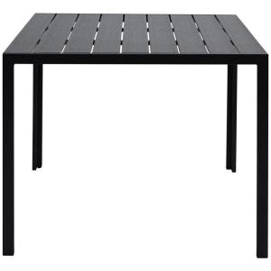 POCOline Gartentisch Mila schwarz Alu B/H/L: ca. 90x74x90 cm