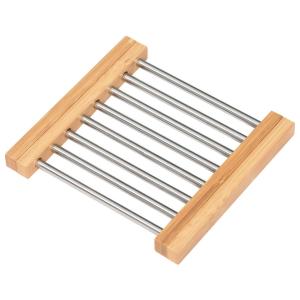 POCOline Haushaltshelfer natur Bambus B/H/L: ca. 21x2x22 cm