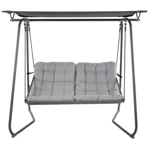 POCOline Hollywoodschaukel hellgrau Stahl B/H/L: ca. 151x19…