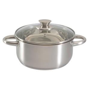 POCOline Kochtopf silber Edelstahl D: ca. 20 cm