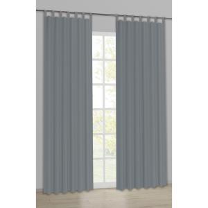 POCOline Kombivorhang Nouveau anthrazit B/L: ca. 140x245 cm