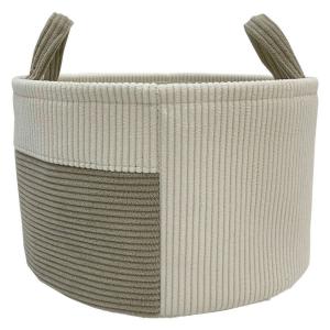 POCOline Korb grau Samt H/D: ca. 18x30 cm