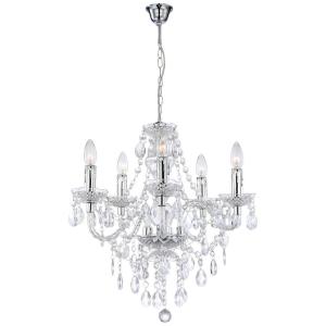 POCOline Kronleuchter Agatha transparent Acryl Metall B/H/L…