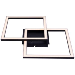 Pocoline LED-Deckenleuchte schwarz Kunststoff B/H/L: ca. 40…