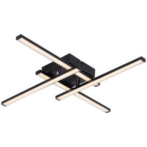 POCOline LED-Deckenleuchte schwarz Kunststoff B/H/L: ca. 51…