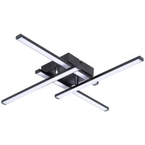 POCOline LED-Deckenleuchte schwarz Kunststoff B/H/L: ca. 51…