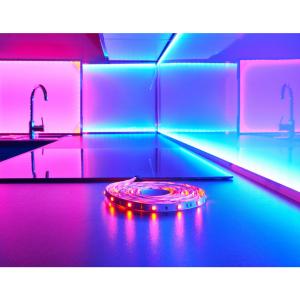 POCOline Lichtband Flexo Kunststoff Metall L: ca. 300 cm