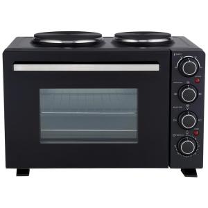 POCOline Mini-Backofen silber Glas B/H/L: ca. 42,6x35,7x51,…