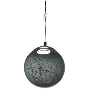 POCOline Pendelleuchte grau Kunststoff D: ca. 18 cm