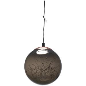 POCOline Pendelleuchte Nineveh braun Kunststoff D: ca. 18 cm