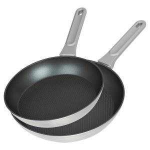 POCOline Pfannenset silber Aluminium