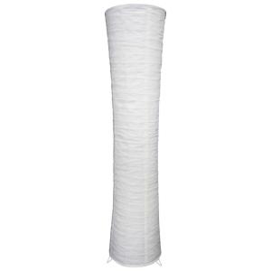 POCOline Stehleuchte Curvy weiß Metall H/D: ca. 110x25 cm E…