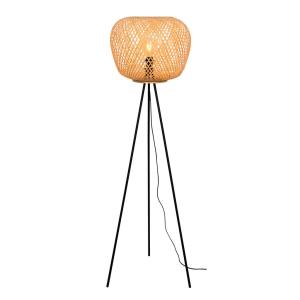 POCOline Stehleuchte schwarz Metall H/D: ca. 160x35 cm E27…