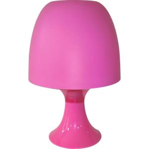 POCOline Tischleuchte pink Kunststoff H: ca. 24 cm E14 1 Br…