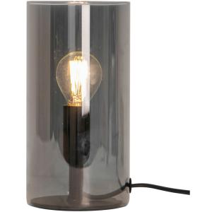 POCOline Tischleuchte Rauch Glas H/D: ca. 20x10 cm E14 1 Br…