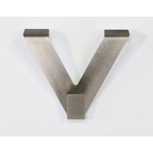 POCOline V-Haken silber 2 Packstücke