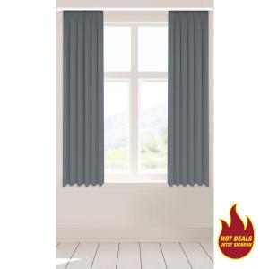 POCOline Verdunklungsvorhang Juna anthrazit B/L: ca. 135x17…