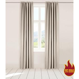 POCOline Verdunklungsvorhang Juna kitt B/L: ca. 135x245 cm