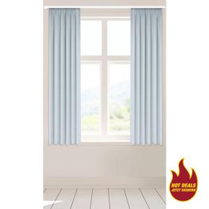 POCOline Verdunklungsvorhang Juna silber B/L: ca. 135x175 cm