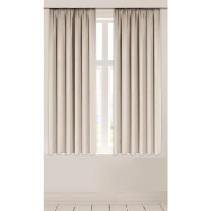 POCOline Verdunklungsvorhang Luna beige B/L: ca. 135x175 cm
