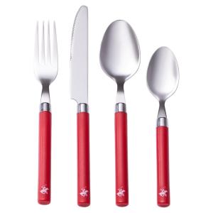POLO CLUB Besteckset POLO CLUB rot Edelstahl 16 tlg.