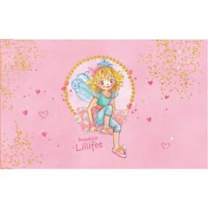 Prinzessin Lillifee Kinderteppich rosa B/L: ca. 100x160 cm