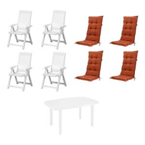 PROGARDEN,MADISON Gartensitzgruppe   Auflagen Tampa terra K…