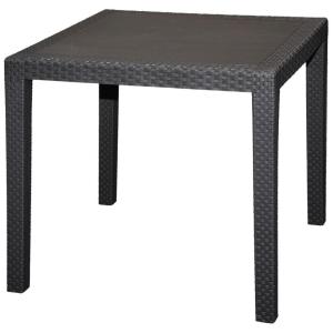 ProGarden Tisch King anthrazit Kunststoff B/H/L: ca. 79x72x…