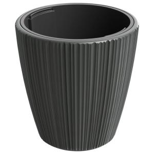 Prosperplast Pflanztopf Oro anthrazit Kunststoff