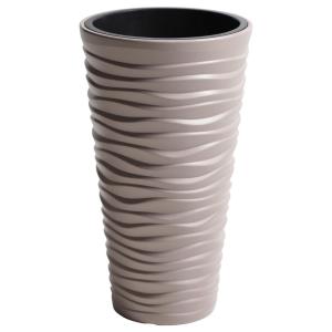 Prosperplast Pflanztopf Sand mokka Kunststoff H/D: ca. 52x3…